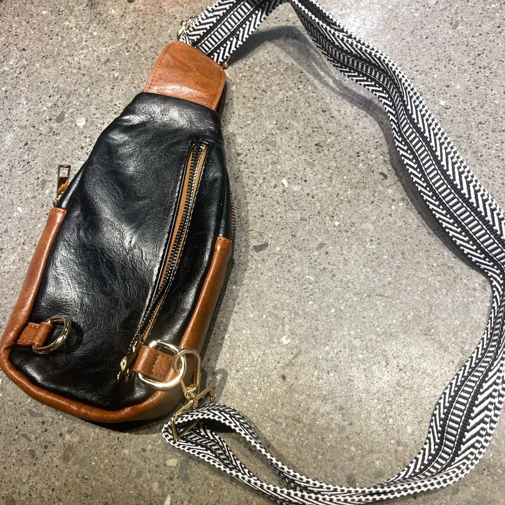 Prada Upcycled Leather Crossbody Bag NWOT Giftable Men and Women - Picture 5 of 7